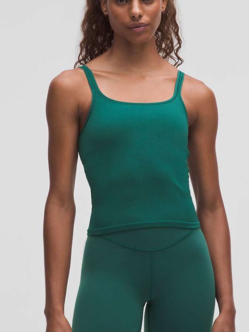 Lululemon Ebb to Street Scoop-Neck Cropped Tank Top
